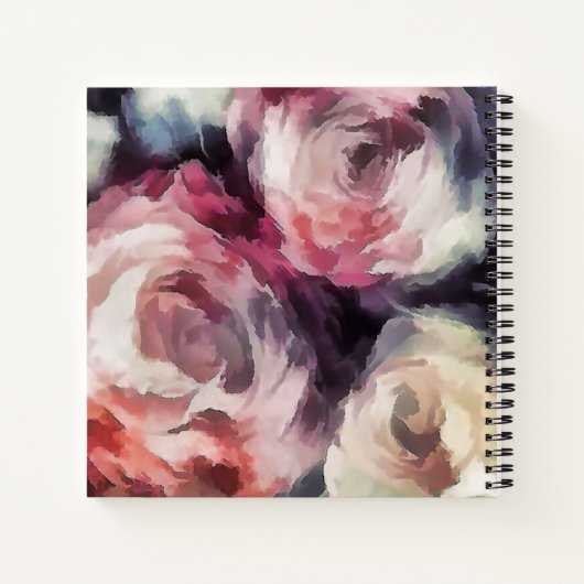 バラ ノートブック (裏面)