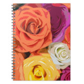 バラ ノートブック (正面)
