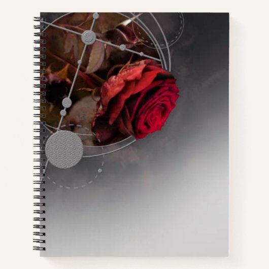 バラ ノートブック (正面)