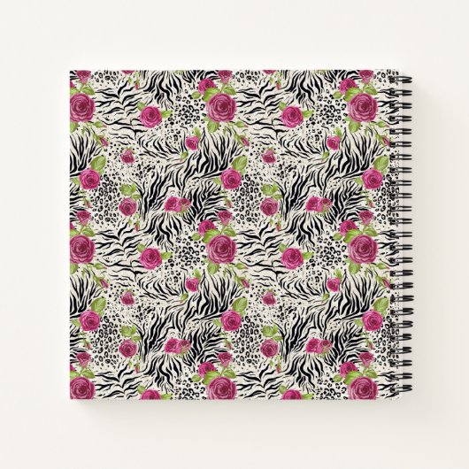 バラ ノートブック (裏面)