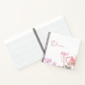 バラ ノートブック (内部)