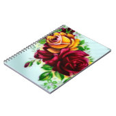 バラ ノートブック (左側)