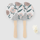 バラ ハンドファン (正面&裏面)