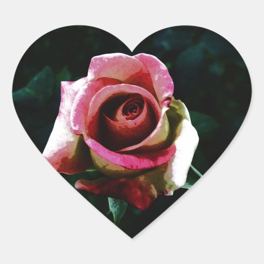 バラ ハートシール (正面)