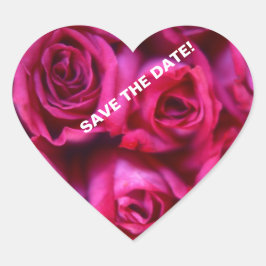 バラ ハートシール