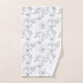 バラ バスタオルセット (ハンドタオル)