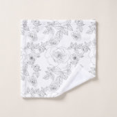 バラ バスタオルセット (ウォッシュタオル)