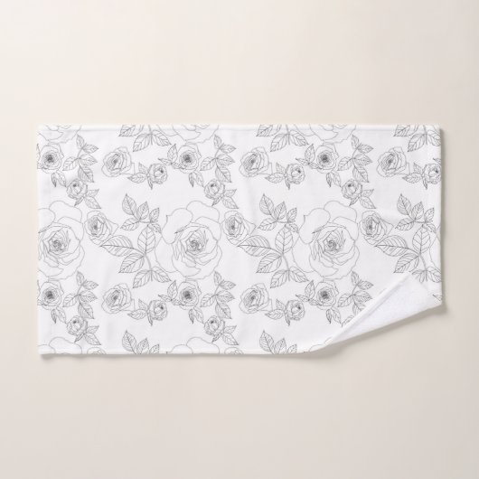 バラ バスタオルセット (ハンドタオル)