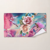 バラ バスタオルセット (ハンドタオル)