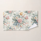 バラ バスタオルセット (ハンドタオル)