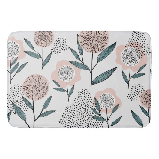 バラ バスマット (正面)