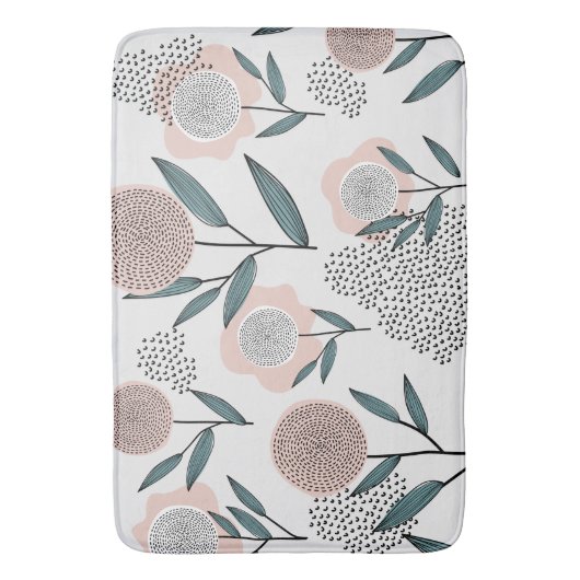 バラ バスマット (正面縦)