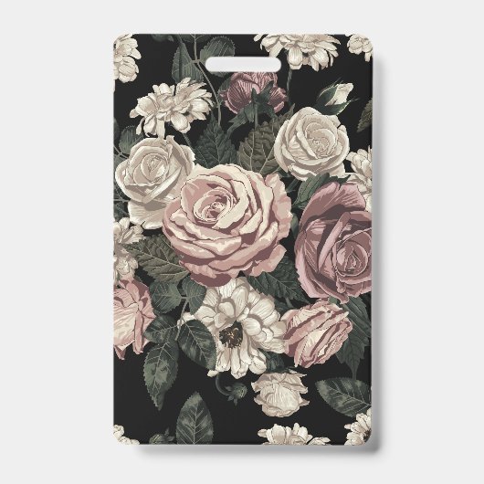 バラ バッジ (正面)