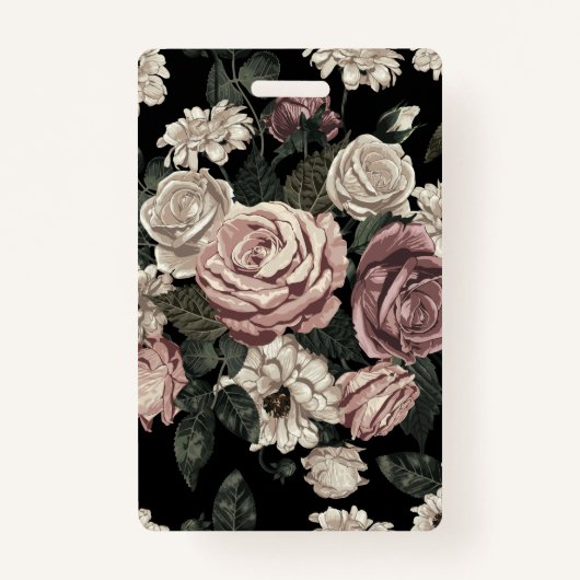 バラ バッジ (正面)