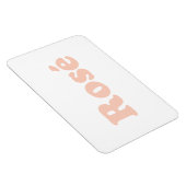 "バラ"バラライトピンク文字ホワイト マグネット (右側)