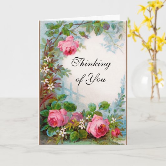 バラ、バラ、バラ カード (黄色い花)