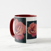 バラ、バラ、バラ マグカップ (正面左)