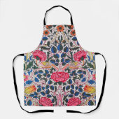 バラ・バードウィリアム・モリス エプロン (正面)