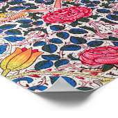 バラ・バードウィリアム・モリス ポスター (角)