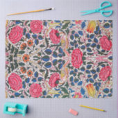 バラ・バードウィリアム・モリス 薄葉紙 (クラフト)