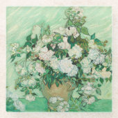 バラ | ビンセント・ヴァン・ゴッホ ガラスコースター (正面)