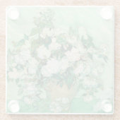 バラ | ビンセント・ヴァン・ゴッホ ガラスコースター (裏面)