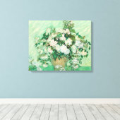 バラ | ビンセント・ヴァン・ゴッホ キャンバスプリント (インサイチュ (ウッドフロア))