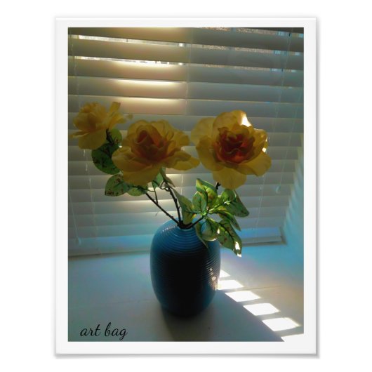 バラ フォトプリント            (正面)