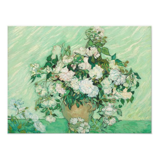 バラ – フラワーズブーケ フォトプリント            (正面)