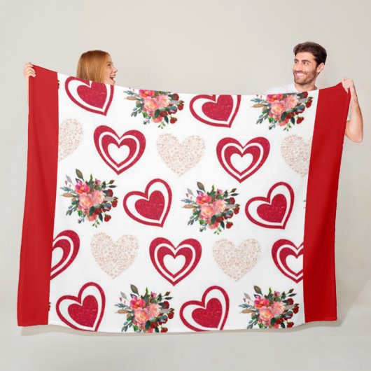 バラ フリースブランケット (インサイチュ)