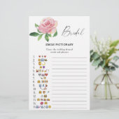 バラ-ブライダルシャワー絵文字ゲーム (スタンド正面)