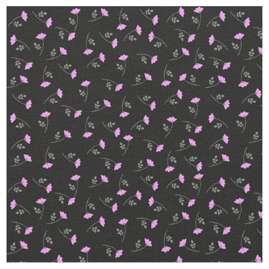 バラ（ブラック）  ファブリック (クローズアップ)