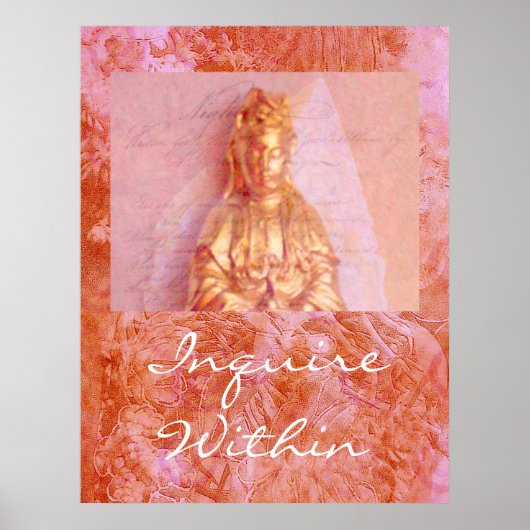 バラ – ブロンズクワンイン ポスター (正面)