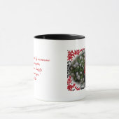 バラ&ベビーズブレスマグ引用文バイラオチュ マグカップ (中央)
