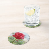 バラ ペーパーコースター (インサイチュ)