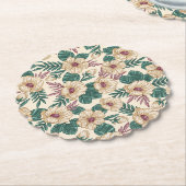 バラ ペーパーコースター (アングル)