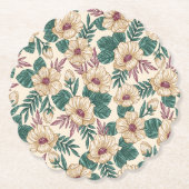 バラ ペーパーコースター (正面)