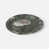 バラ ペーパープレート (アングル)