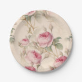 バラ ペーパープレート (正面)