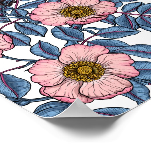 バラ ポスター (角)