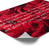 バラ ポスター (角)