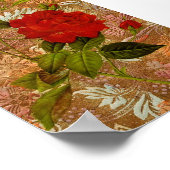 バラ ポスター (角)