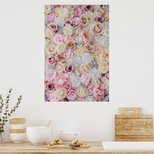 バラ ポスター (キッチン)