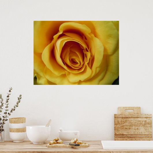 バラ ポスター (キッチン)