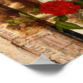 バラ ポスター (角)