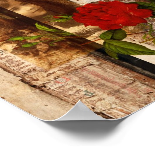 バラ ポスター (角)