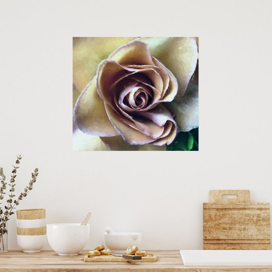 バラ ポスター (キッチン)