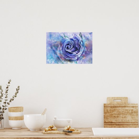 バラ ポスター (キッチン)