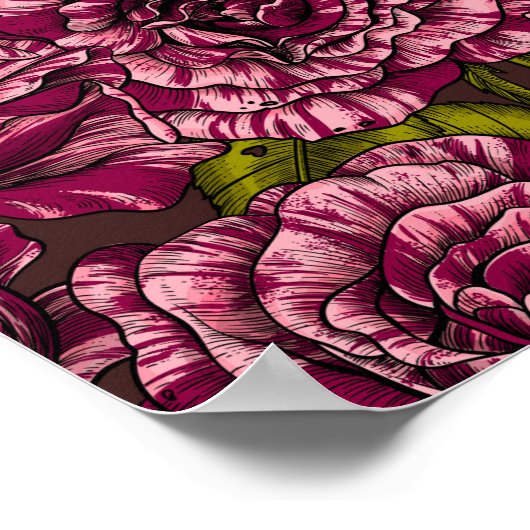 バラ ポスター (角)