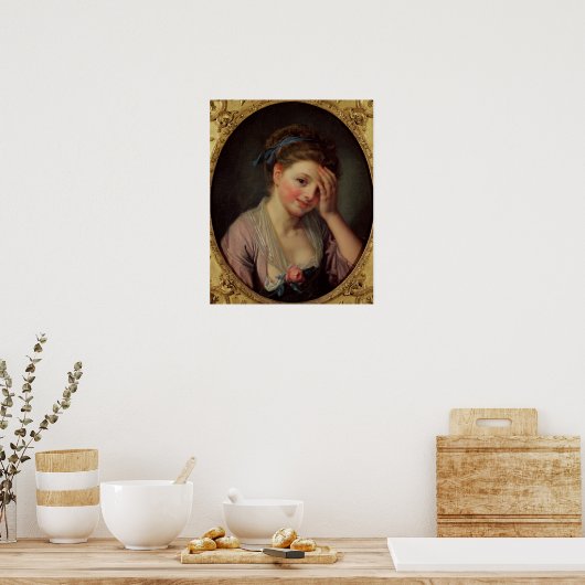 バラ ポスター (キッチン)